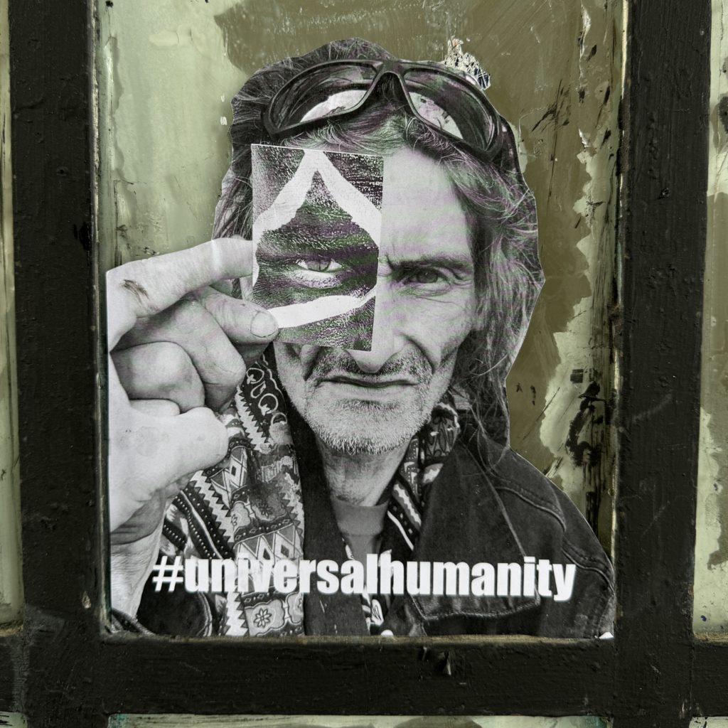Strong Face in universal humanity project by thomas iser