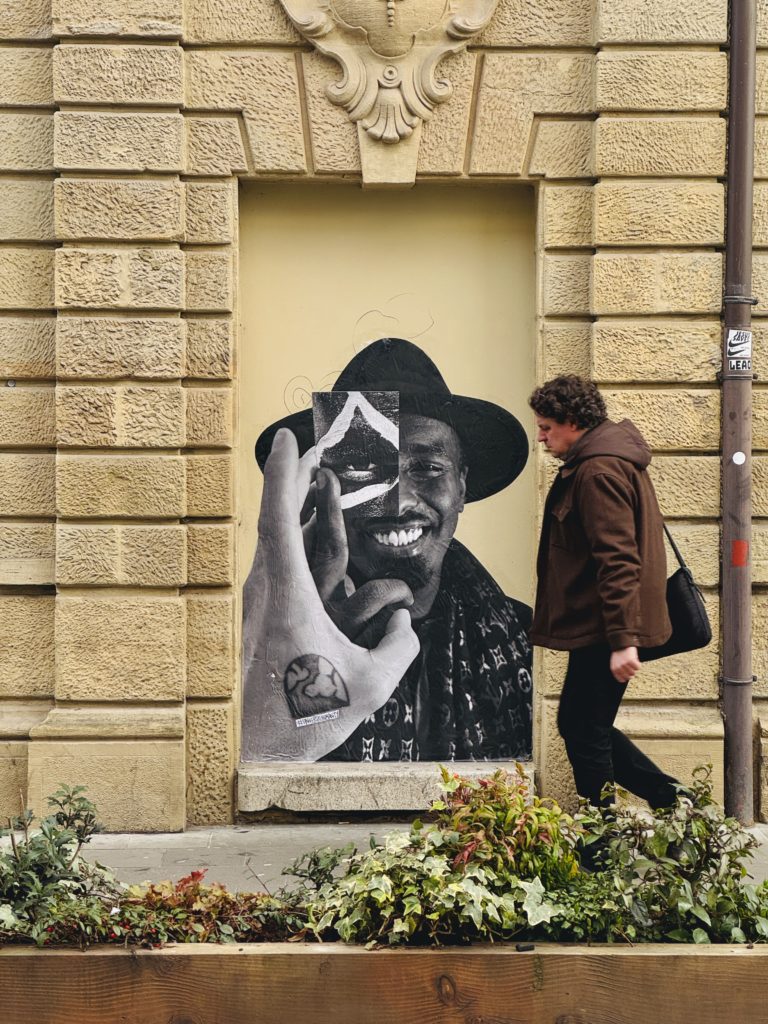 Thomas Iser streetart collage 